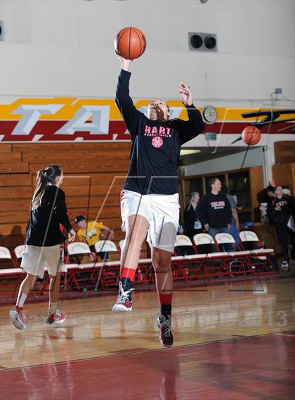 Thumbnail 3 in Hart vs. Flintridge Sacred Heart  (La Canada Tournament) photogallery.