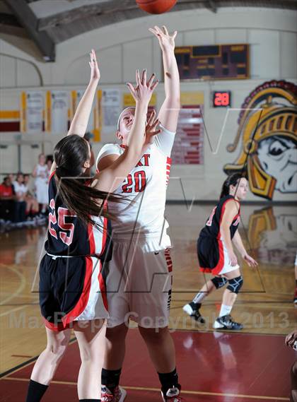 Thumbnail 2 in Hart vs. Flintridge Sacred Heart  (La Canada Tournament) photogallery.