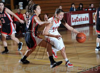 Thumbnail 2 in Hart vs. Flintridge Sacred Heart  (La Canada Tournament) photogallery.