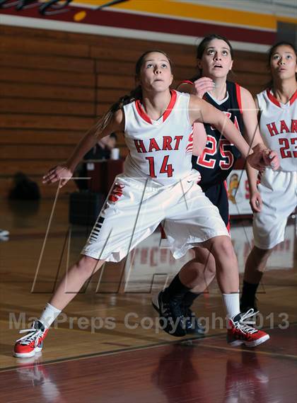 Thumbnail 2 in Hart vs. Flintridge Sacred Heart  (La Canada Tournament) photogallery.