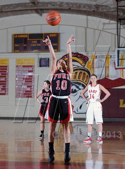Thumbnail 2 in Hart vs. Flintridge Sacred Heart  (La Canada Tournament) photogallery.