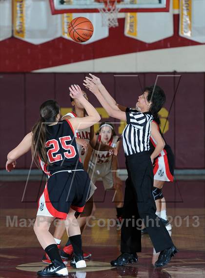 Thumbnail 3 in Hart vs. Flintridge Sacred Heart  (La Canada Tournament) photogallery.