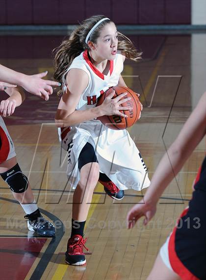 Thumbnail 2 in Hart vs. Flintridge Sacred Heart  (La Canada Tournament) photogallery.