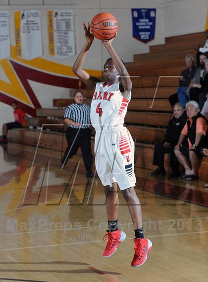 Thumbnail 3 in Hart vs. Flintridge Sacred Heart  (La Canada Tournament) photogallery.