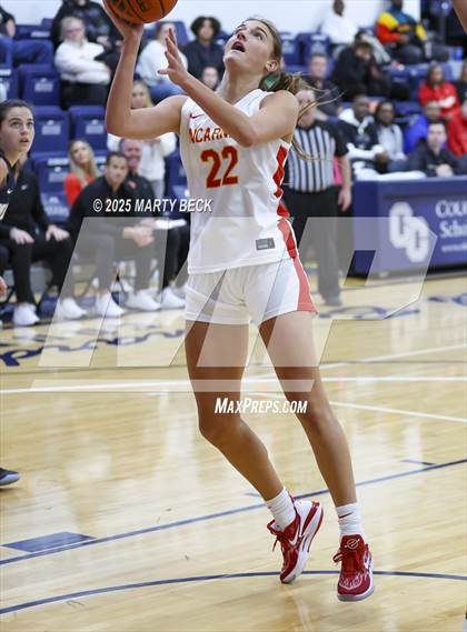 Thumbnail 1 in Incarnate Word Academy vs. Blue Valley North (Sophie Cunningham Classic) photogallery.