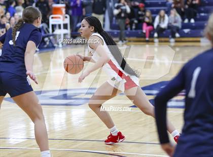 Thumbnail 2 in Incarnate Word Academy vs. Blue Valley North (Sophie Cunningham Classic) photogallery.