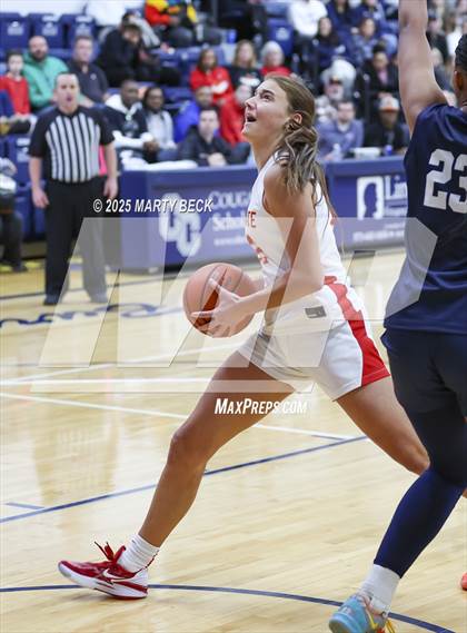 Thumbnail 3 in Incarnate Word Academy vs. Blue Valley North (Sophie Cunningham Classic) photogallery.