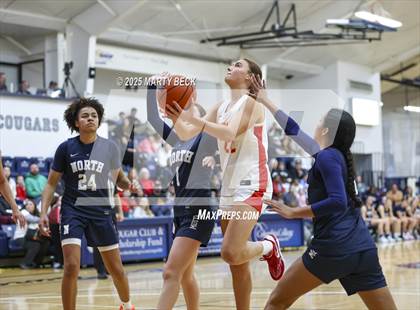 Thumbnail 1 in Incarnate Word Academy vs. Blue Valley North (Sophie Cunningham Classic) photogallery.