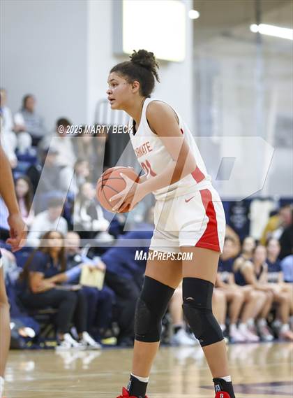 Thumbnail 2 in Incarnate Word Academy vs. Blue Valley North (Sophie Cunningham Classic) photogallery.