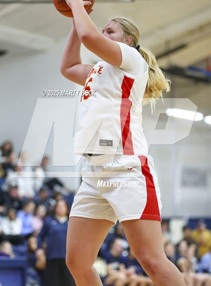 Thumbnail 1 in Incarnate Word Academy vs. Blue Valley North (Sophie Cunningham Classic) photogallery.