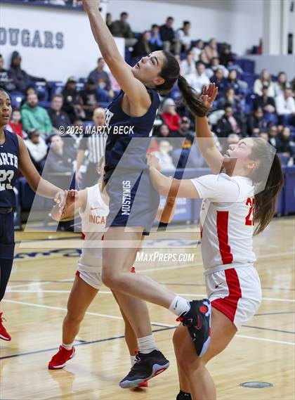 Thumbnail 2 in Incarnate Word Academy vs. Blue Valley North (Sophie Cunningham Classic) photogallery.