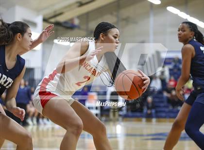 Thumbnail 2 in Incarnate Word Academy vs. Blue Valley North (Sophie Cunningham Classic) photogallery.