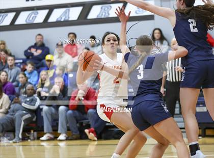 Thumbnail 2 in Incarnate Word Academy vs. Blue Valley North (Sophie Cunningham Classic) photogallery.