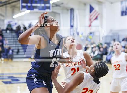 Thumbnail 2 in Incarnate Word Academy vs. Blue Valley North (Sophie Cunningham Classic) photogallery.