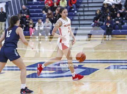 Thumbnail 3 in Incarnate Word Academy vs. Blue Valley North (Sophie Cunningham Classic) photogallery.