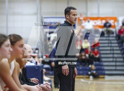 Thumbnail 3 in Incarnate Word Academy vs. Blue Valley North (Sophie Cunningham Classic) photogallery.