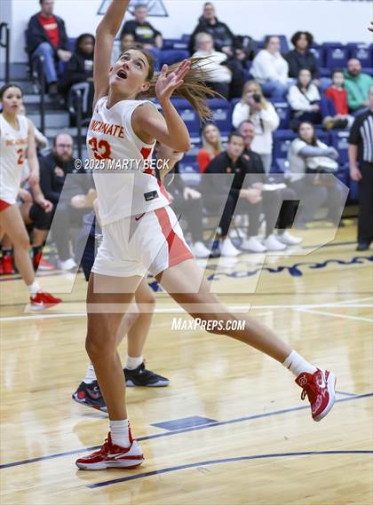 Thumbnail 3 in Incarnate Word Academy vs. Blue Valley North (Sophie Cunningham Classic) photogallery.
