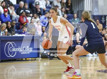 Thumbnail 2 in Incarnate Word Academy vs. Blue Valley North (Sophie Cunningham Classic) photogallery.