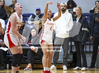Thumbnail 3 in Incarnate Word Academy vs. Blue Valley North (Sophie Cunningham Classic) photogallery.