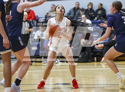 Thumbnail 1 in Incarnate Word Academy vs. Blue Valley North (Sophie Cunningham Classic) photogallery.