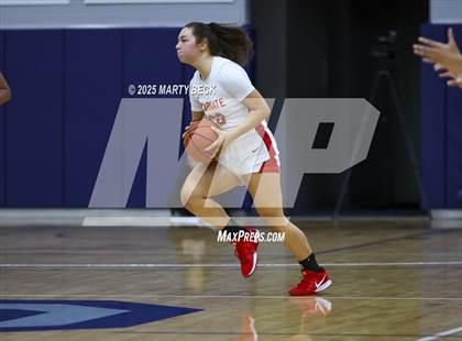 Thumbnail 2 in Incarnate Word Academy vs. Blue Valley North (Sophie Cunningham Classic) photogallery.
