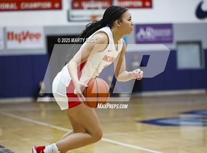 Thumbnail 3 in Incarnate Word Academy vs. Blue Valley North (Sophie Cunningham Classic) photogallery.