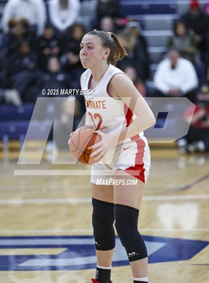 Thumbnail 1 in Incarnate Word Academy vs. Blue Valley North (Sophie Cunningham Classic) photogallery.
