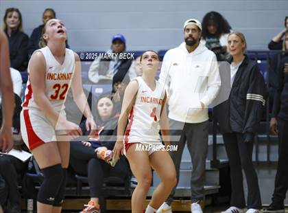 Thumbnail 1 in Incarnate Word Academy vs. Blue Valley North (Sophie Cunningham Classic) photogallery.