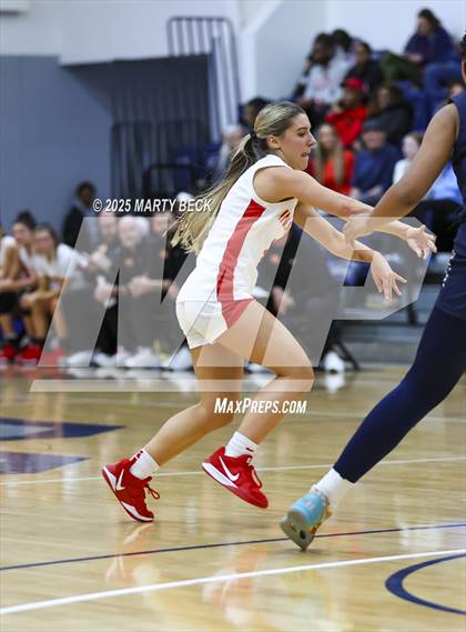 Thumbnail 2 in Incarnate Word Academy vs. Blue Valley North (Sophie Cunningham Classic) photogallery.