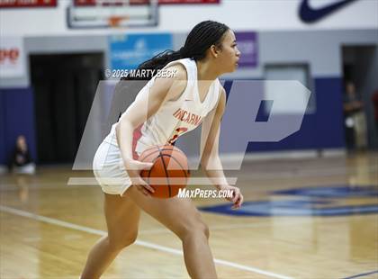 Thumbnail 1 in Incarnate Word Academy vs. Blue Valley North (Sophie Cunningham Classic) photogallery.