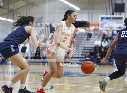Thumbnail 3 in Incarnate Word Academy vs. Blue Valley North (Sophie Cunningham Classic) photogallery.