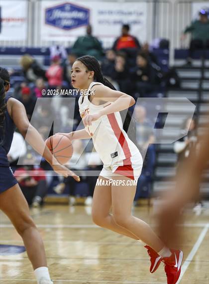 Thumbnail 2 in Incarnate Word Academy vs. Blue Valley North (Sophie Cunningham Classic) photogallery.