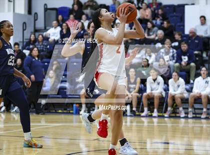 Thumbnail 1 in Incarnate Word Academy vs. Blue Valley North (Sophie Cunningham Classic) photogallery.