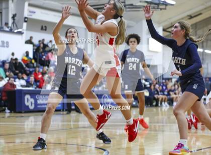 Thumbnail 1 in Incarnate Word Academy vs. Blue Valley North (Sophie Cunningham Classic) photogallery.