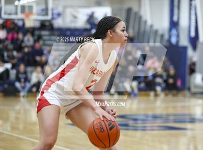 Thumbnail 2 in Incarnate Word Academy vs. Blue Valley North (Sophie Cunningham Classic) photogallery.
