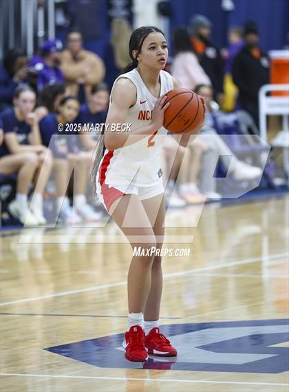 Thumbnail 3 in Incarnate Word Academy vs. Blue Valley North (Sophie Cunningham Classic) photogallery.