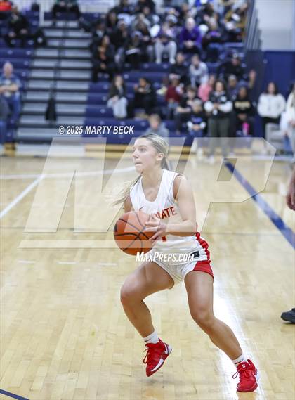 Thumbnail 2 in Incarnate Word Academy vs. Blue Valley North (Sophie Cunningham Classic) photogallery.