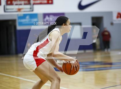 Thumbnail 2 in Incarnate Word Academy vs. Blue Valley North (Sophie Cunningham Classic) photogallery.