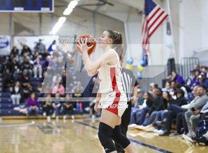 Thumbnail 3 in Incarnate Word Academy vs. Blue Valley North (Sophie Cunningham Classic) photogallery.