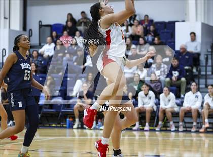 Thumbnail 2 in Incarnate Word Academy vs. Blue Valley North (Sophie Cunningham Classic) photogallery.