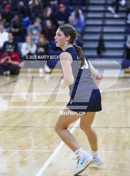 Thumbnail 2 in Incarnate Word Academy vs. Blue Valley North (Sophie Cunningham Classic) photogallery.