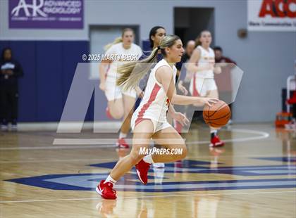 Thumbnail 1 in Incarnate Word Academy vs. Blue Valley North (Sophie Cunningham Classic) photogallery.