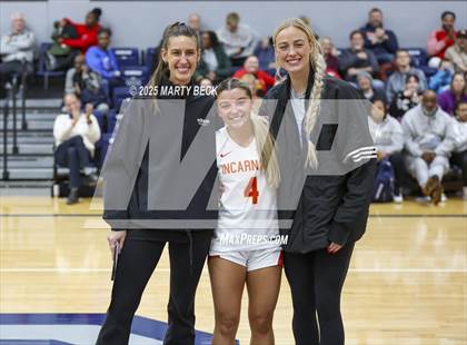 Thumbnail 2 in Incarnate Word Academy vs. Blue Valley North (Sophie Cunningham Classic) photogallery.