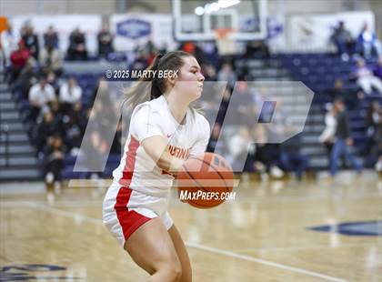 Thumbnail 3 in Incarnate Word Academy vs. Blue Valley North (Sophie Cunningham Classic) photogallery.
