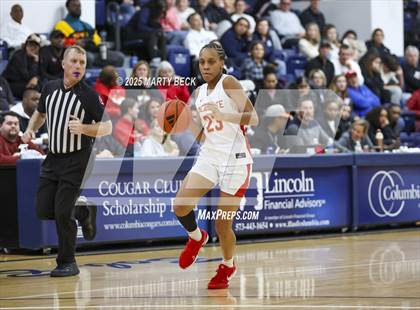 Thumbnail 3 in Incarnate Word Academy vs. Blue Valley North (Sophie Cunningham Classic) photogallery.