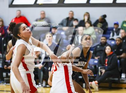 Thumbnail 3 in Incarnate Word Academy vs. Blue Valley North (Sophie Cunningham Classic) photogallery.