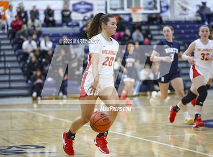 Thumbnail 3 in Incarnate Word Academy vs. Blue Valley North (Sophie Cunningham Classic) photogallery.