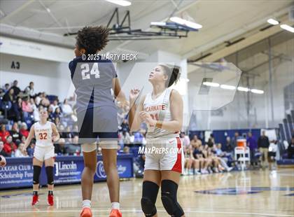 Thumbnail 2 in Incarnate Word Academy vs. Blue Valley North (Sophie Cunningham Classic) photogallery.