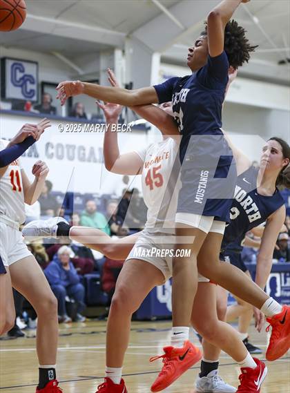 Thumbnail 1 in Incarnate Word Academy vs. Blue Valley North (Sophie Cunningham Classic) photogallery.