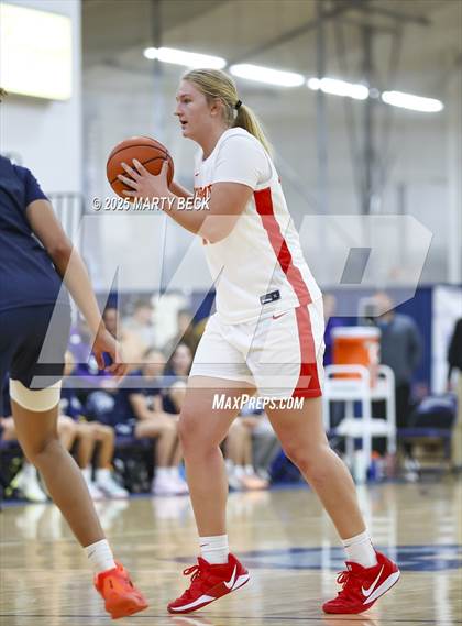 Thumbnail 1 in Incarnate Word Academy vs. Blue Valley North (Sophie Cunningham Classic) photogallery.
